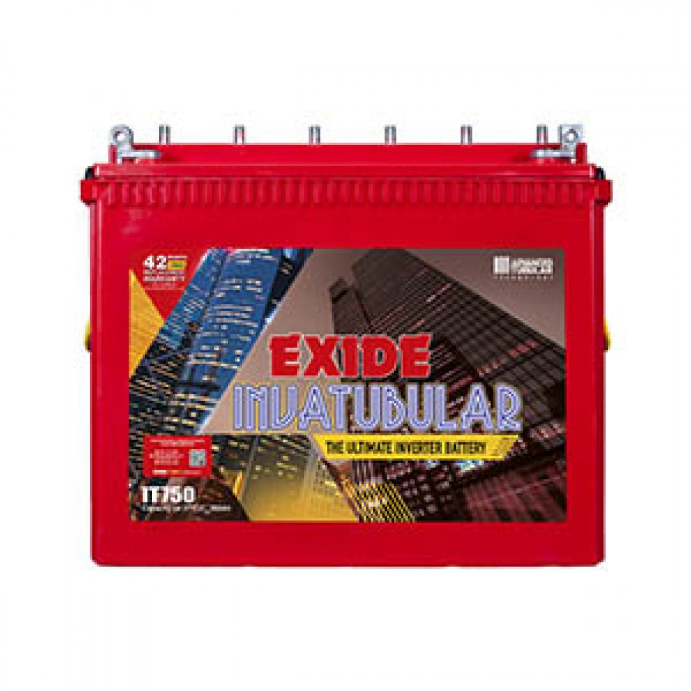 Exide It750 Inva Tubular 200ah Tall Tubular Battery Price Buy