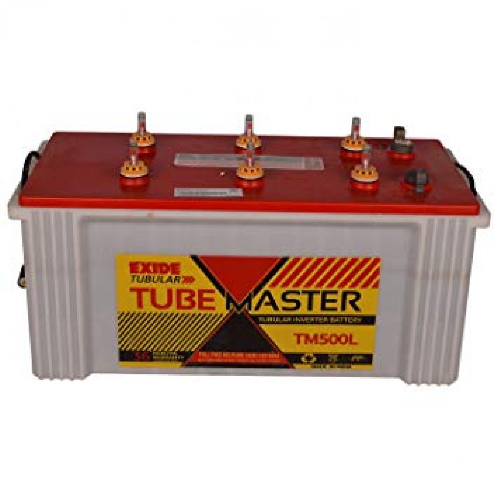 Buy Exide TM 500L Tube Master 150AH Tubular Inverter Battery online in  Delhi NCR